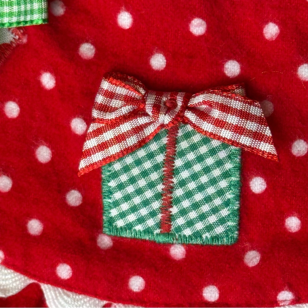 Funtasia Too Dallas Red Polka Dot Dress 24M - Picture 6 of 10